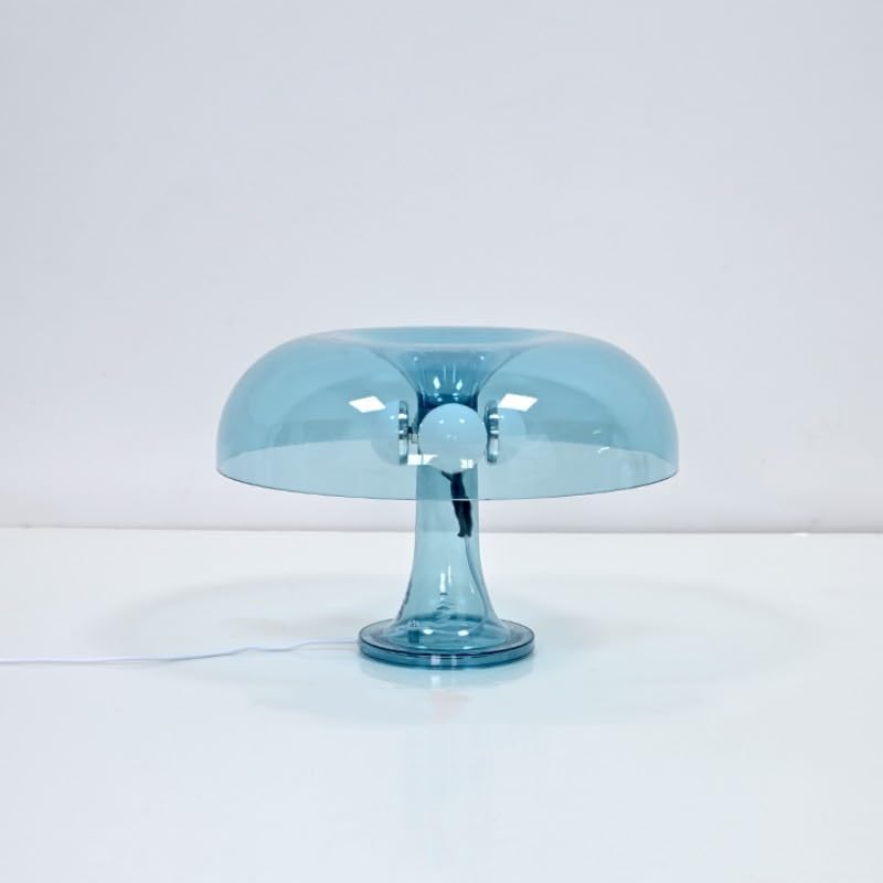 MinimalistMushroomTableLamp™ - Bleu - Univers des Lumières